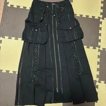 archive ozz Croce 기믹 롱 스커트