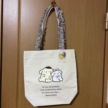 Maison de FLEUR 폼폼푸딩 토트백 폼폼 참