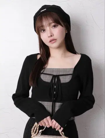 립 서비스 코르셋 체크 상의