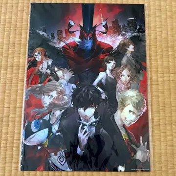 페르소나 5 비주얼 클리어 포스터 4종 세트 (A3 사이즈)