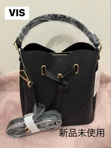 VIS 2way 하트컷 백 미사용 새상품