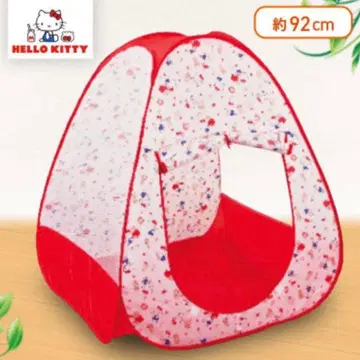 헬로키티 텐트 캠핑 바비큐 피크닉 어린이 레트로