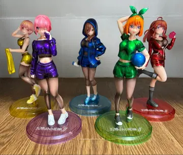 5등분의 신부 헬스장 데이트 리페인트 피규어 5체 세트