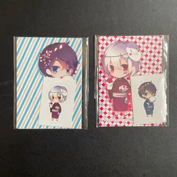 소라루 마후마후 프레리즘 아치 스티커 2점