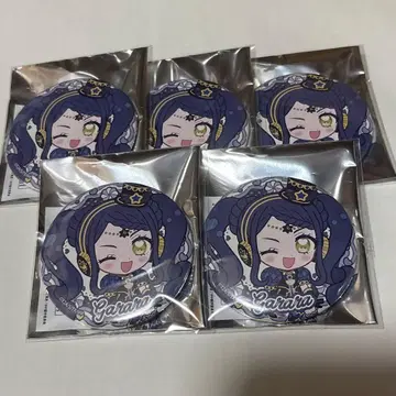 아이돌타임프리파라 캬라핀 트레이딩 캔뱃지 가라라