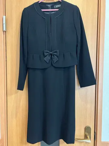 AIMER 에메 원피스 수트 리본 부착 자켓 포멀 상복