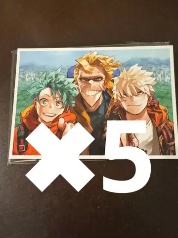 히로아카전 원화전 snapshot 바쿠고 데쿠 올마이트 5장