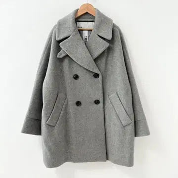 2024AW TICCA 저널 스탠다드 별주 텐트 코트 그레이