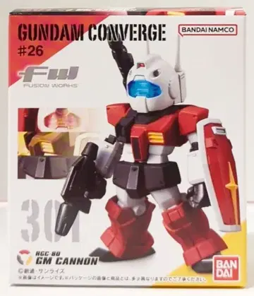 BANDAI FW GUNDAM CONVERGE #26 짐 캐논 301