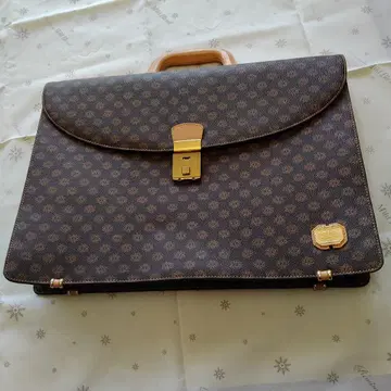 브라운 비즈니스 백 플랩식