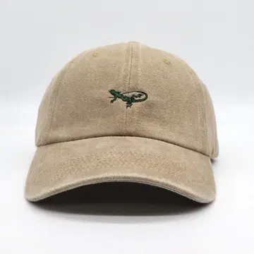 새상품 오리지널 자수 베이스볼 캡 도마뱀 리자드 동물 애니멀