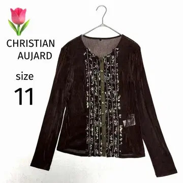 CHRISTIAN AUJARD 가디건 상의 사이즈 11