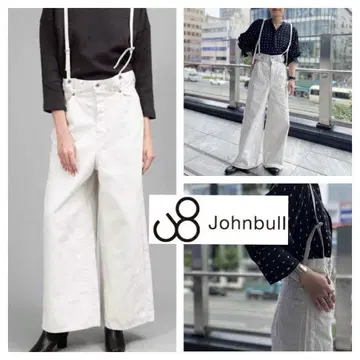 레어 젬블 백 턱 청바지 살로펫 와이드 데님 ZP151