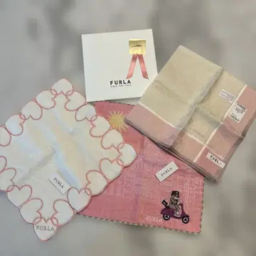 훌라 타월 손수건 손수건 3개 세트