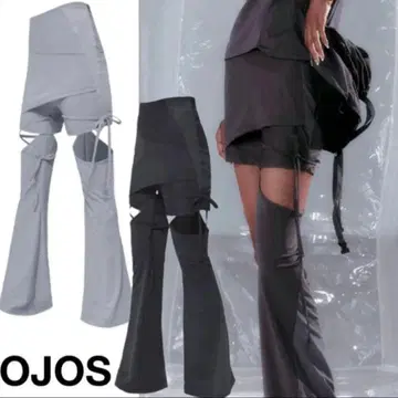 OJOS 오호스 detachable 스트랩 스커트 쇼츠