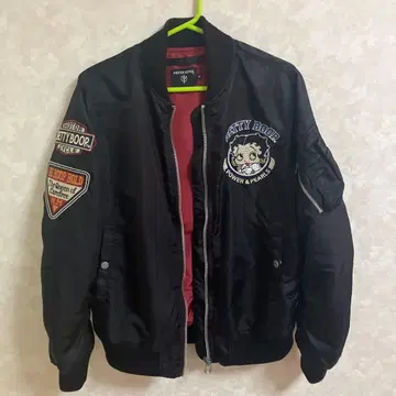 BETTY BOOP x NEVERMIND MA-1 ( BBN-2526 )