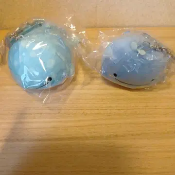 진베에상 슈퍼 모찌모찌 걸이 봉제 인형 2점