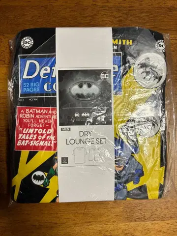 gu 드라이 라운지 세트 배트맨 XXL 사이즈