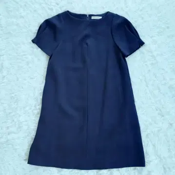 ADORE 원피스 반팔 퍼프 슬리브 네이비 36