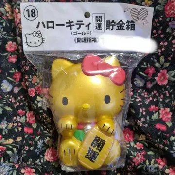 개운 황금 마네키네코 복권 키티 저금통