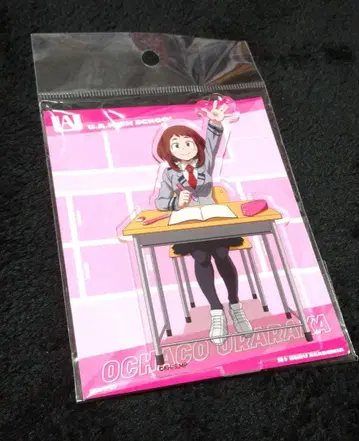 나의 히어로 아카데미아 우라라카 오챠코 배경 엽서 포함 아크릴 스탠드