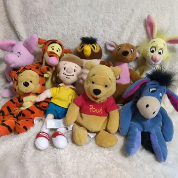 곰돌이 푸 콩 컬렉션 레트로 디즈니 스토어 묶음 판매