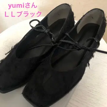 yumi님 비비안 콜라보 블랙 플랫슈즈 LL 미사용 새상품