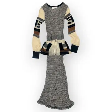 마메 쿠로구치 니트 원피스