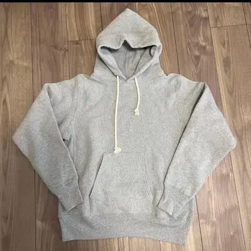 Champion MADE IN USA 그레이 후드 부착 후드티