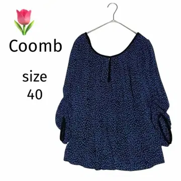 Coomb 튜닉 7부 소매 사이즈 40