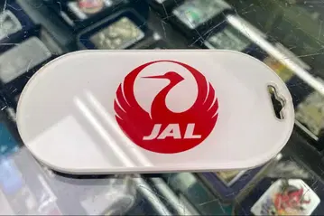 크루택 JAL 학 플라이트택 네임택 한정품 구하기 어려움