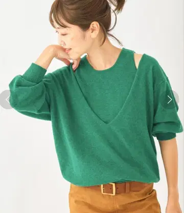 plage 트윈 니트 세트