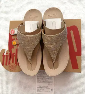 fitflop 플립플랍 US8 골드