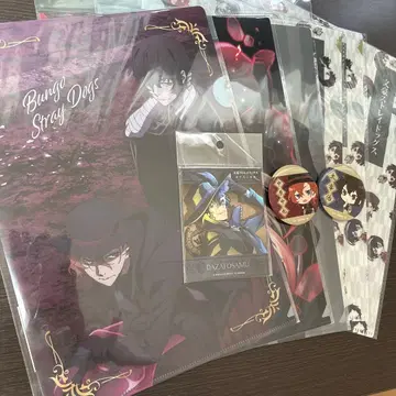 문호 스트레이독스 스티커 클리어 파일