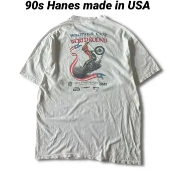 90s USA제 Hanes BEEFY 헤인즈 T셔츠 빈티지