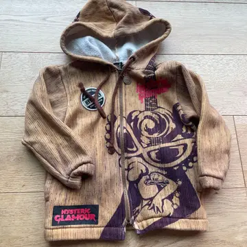 HYSTERIC GLAMOUR 히스미니 후드티 로고 와펜