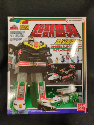 반다이 슈퍼 미니프라 초수전대 라이브맨 초수합체 라이브 복서