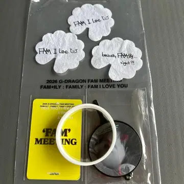 [ 새상품 ] 지드래곤 G-dragon 2/15 팬미팅