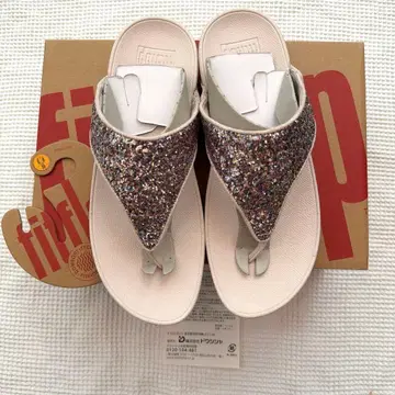 fitflop 글리터 플립플랍 로즈 US8