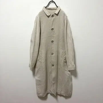 nest Robe 네스트로브 스탠 칼라 린넨 코트