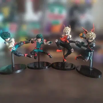 나의 히어로 아카데미아 피규어 4체 세트