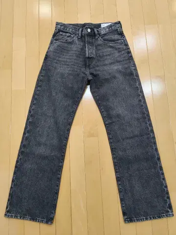 GAP '90s 루즈핏 데님 28x30 워시드 블랙 미사용