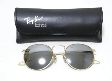 빈티지 B&L RayBan W2248 미러 렌즈 라운드 메탈