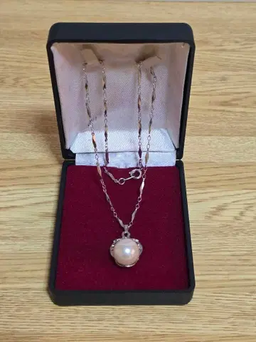 #2021 진주 펜던트 목걸이 실버