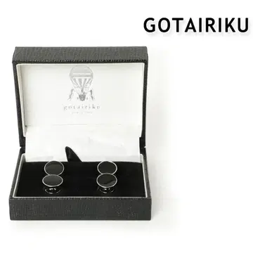 036 새상품 고타이리쿠 WEAR BLACK 포멀 스터드 버튼 장식 버튼