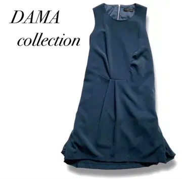 DAMA 컬렉션 원피스 슬리브리스 플리츠 포멀