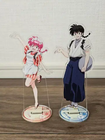 란마 1/2 아크릴 스탠드 세트 (덤 포함)