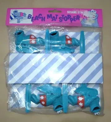 쿠키 몬스터 비치 매트 스토퍼 세서미 스트릿