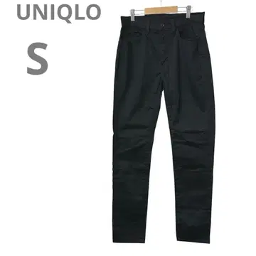 유니클로 울트라 스트레치 컬러진 블랙 S