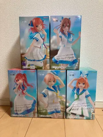 5등분의 신부 마린룩 피규어 5체 세트